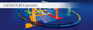 CATIA PLM EXPRESS dedicated section