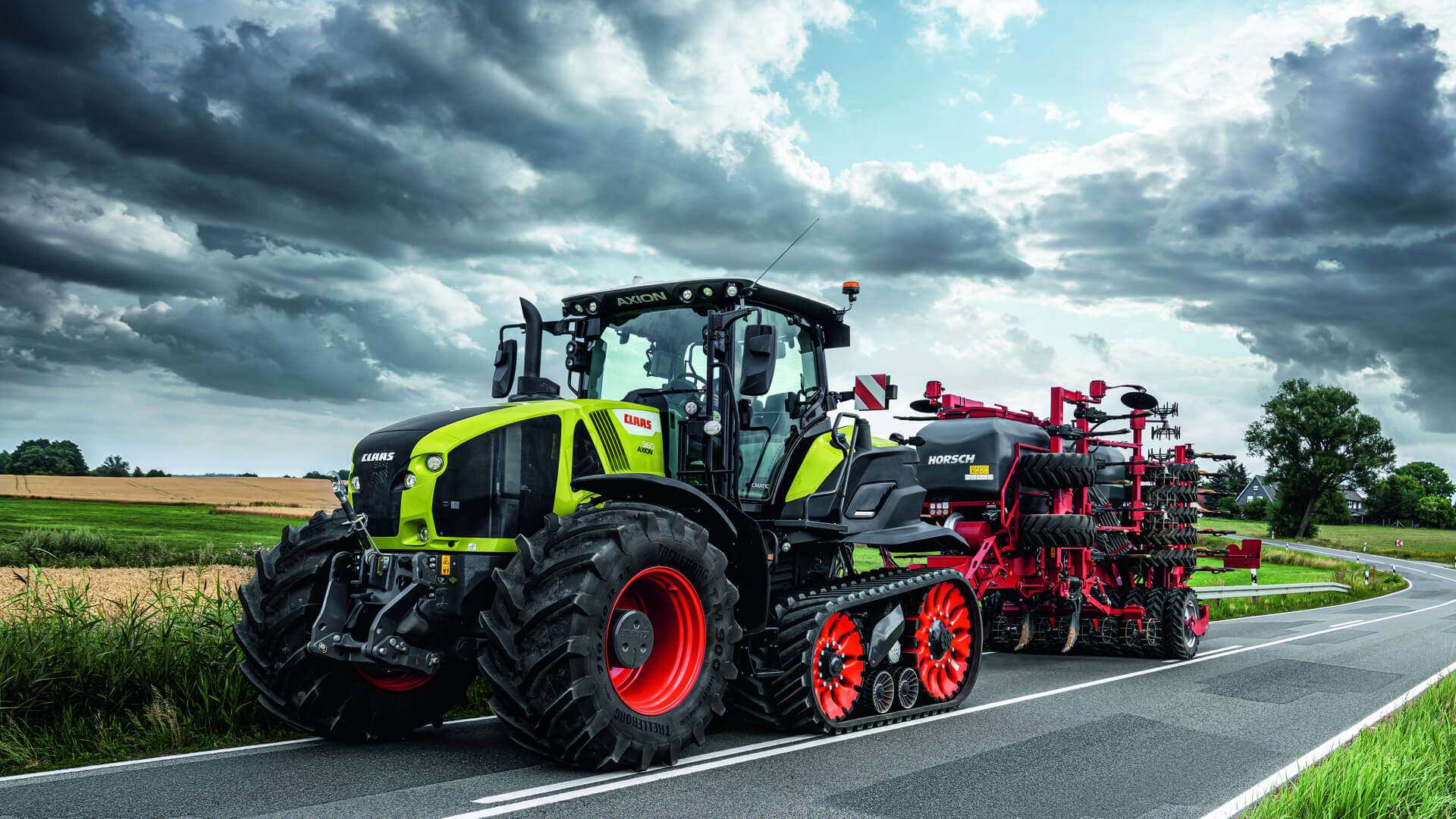 Tracteur Claas Axion 950