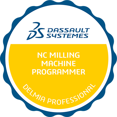 Edu Pro Certif 3DX NC Milling > Dassault Systèmes