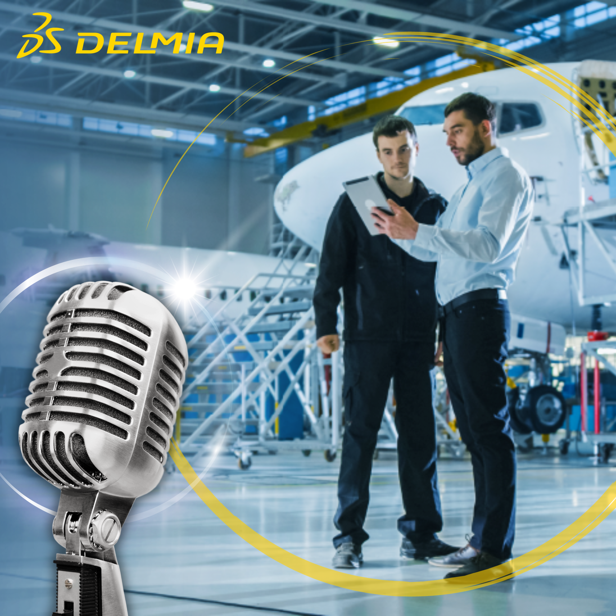 microphone image aerospace supply chain