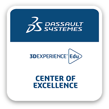 Edu Center of excellence logo > Dassault Systèmes