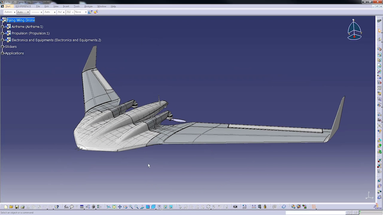 CAD (Computer Aided Design) with CATIA V5| Dassault Systèmes