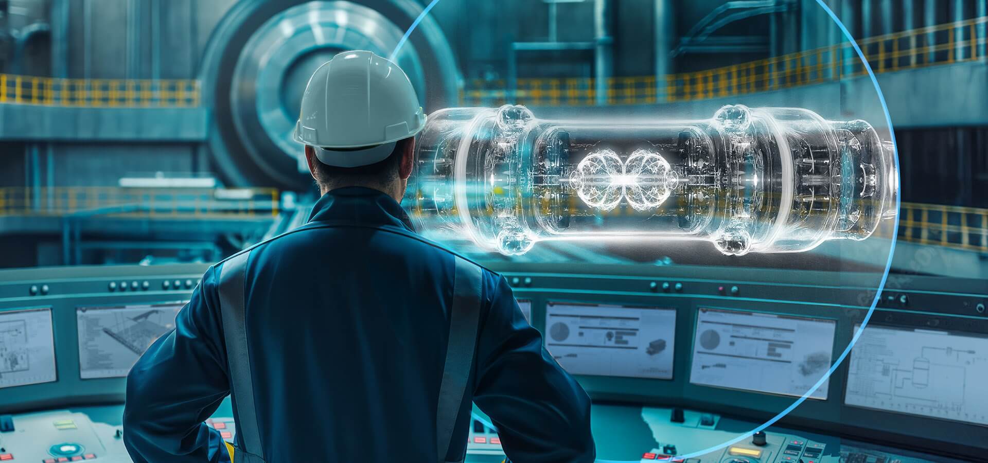 A Low-Carbon Future With Efficient Nuclear SMR Projects > Hero Banner > Dassault Systèmes®