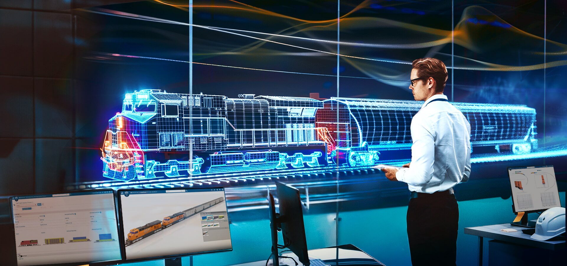 Rail Simulation: Efficient Freight Operations Unveiled > Dassault Systèmes®