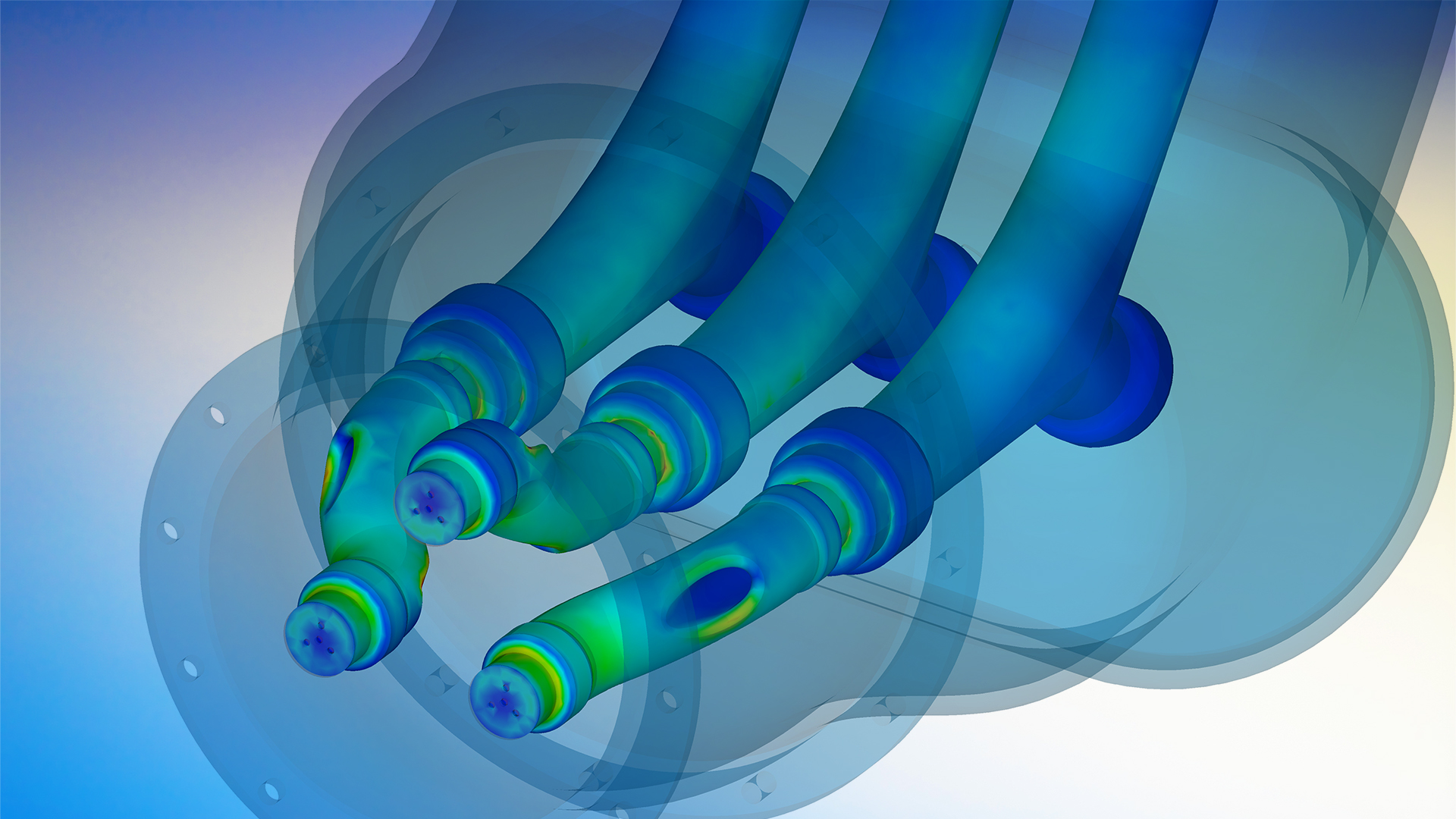 Industrial Equipment design and simulation showcasing advanced engineering solutions by Dassault Systèmes