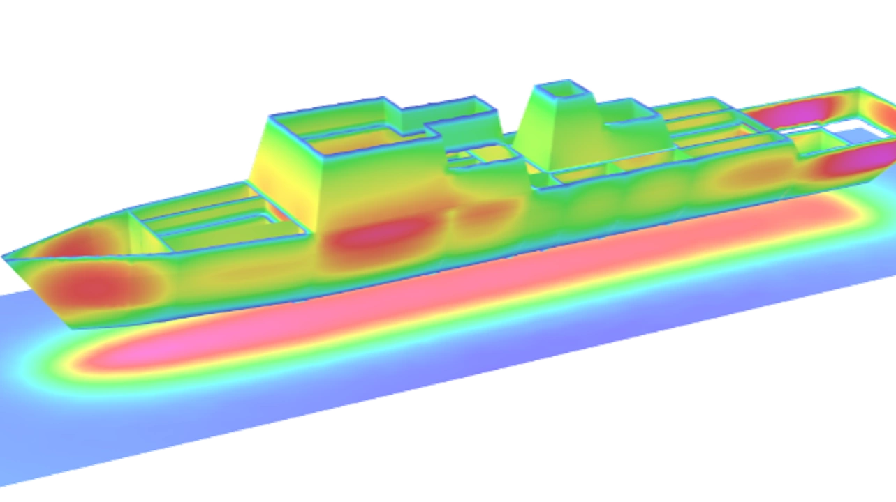 Simulation of marine systems on the 3DEXPERIENCE platform, enhancing vessel design and performance for offshore applications