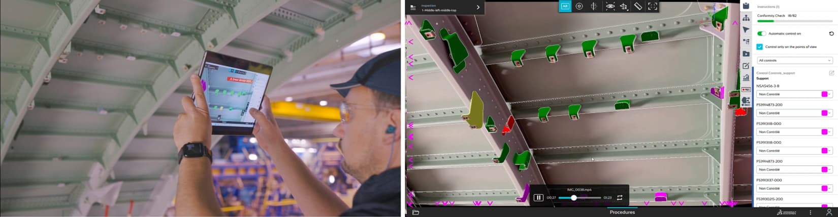 Latecoere aerostructures quality inspection > Dassault Systemes