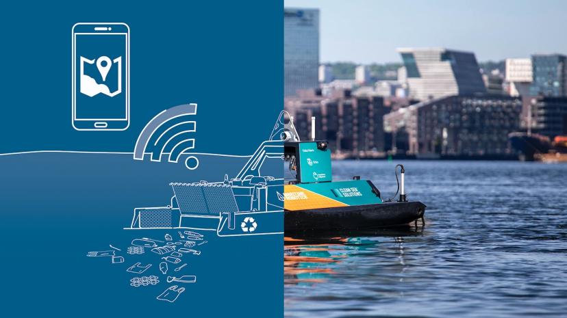 Illustration de la technologie Clean Sea Solutions via 3DEXPERIENCELab montrant l’innovation pour le nettoyage des océans