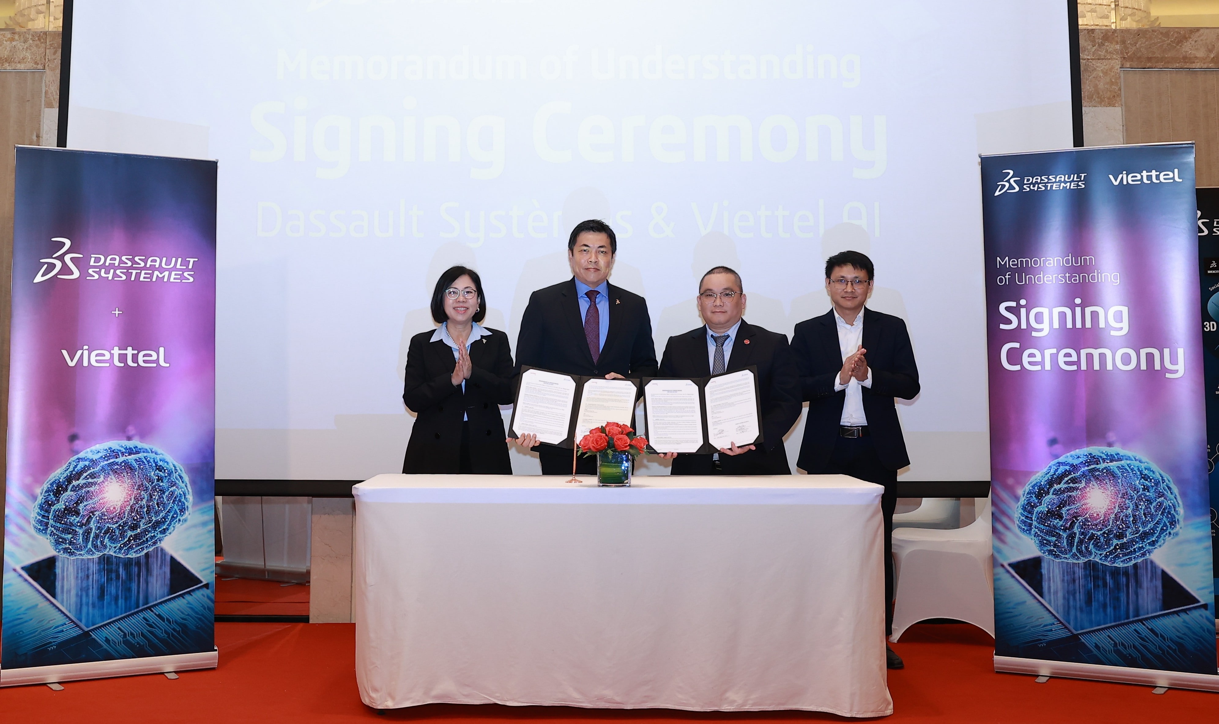 Dassault Systèmes and Viettel MoU signing ceremony > Dassault Systèmes