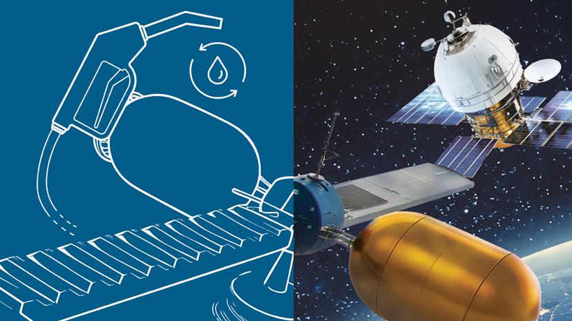 Des ingénieurs collaborent sur la technologie de ravitaillement orbital avec la plateforme 3DEXPERIENCE chez deltaVision