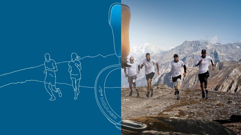 Hopper, a French startup accelerated by 3DEXPERIENCE Lab, dedicated to making sport accessible for amputees