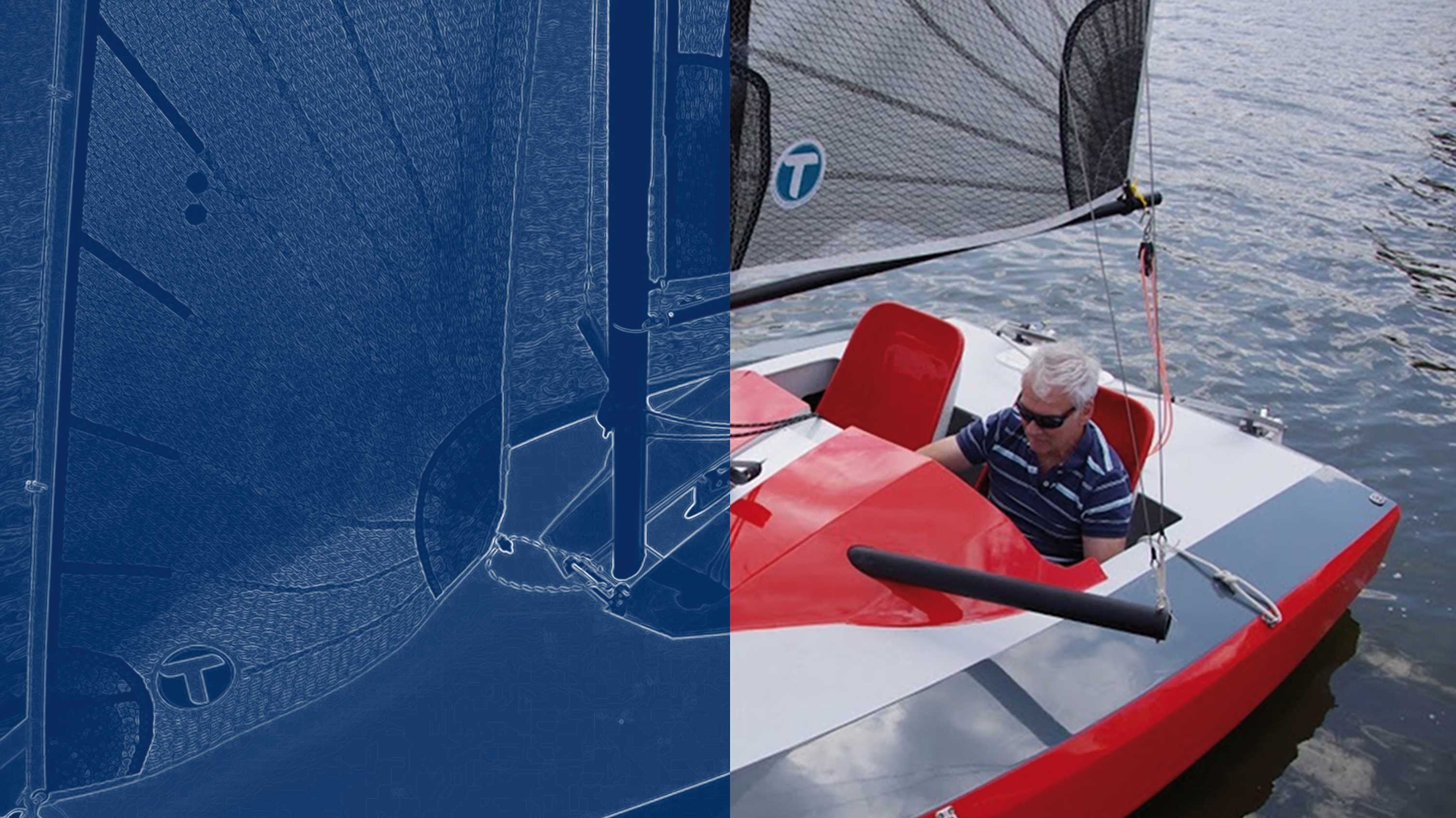 Technologie de direction de voilier par Splashelec, favorisant l’accessibilité des marins handicapés grâce à des systèmes de contrôle intuitifs