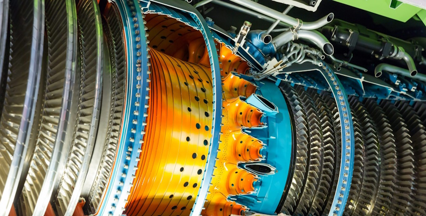 Maquette de moteur à jet électrique à plasma par Sylphaero, illustrant un design innovant pour une aviation durable