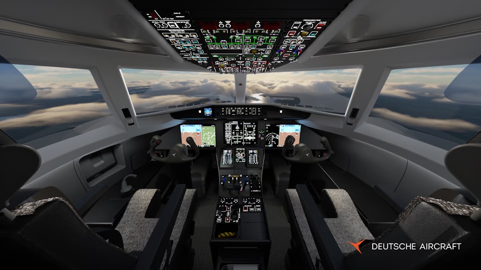 Deutsche Aircraft D328eco cockpit picture > Dassault Systèmes