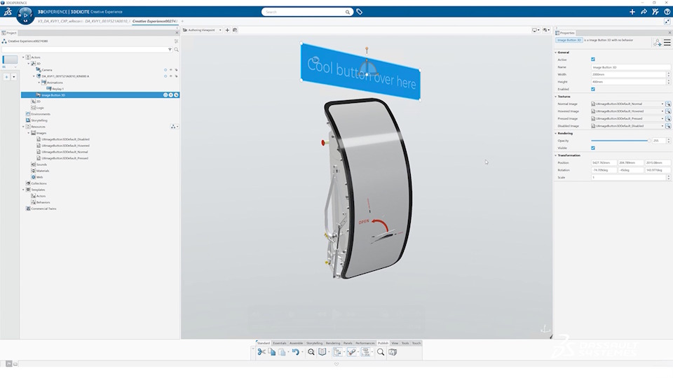 Deutsche Aircraft platform door design on the platform > Dassault Systèmes