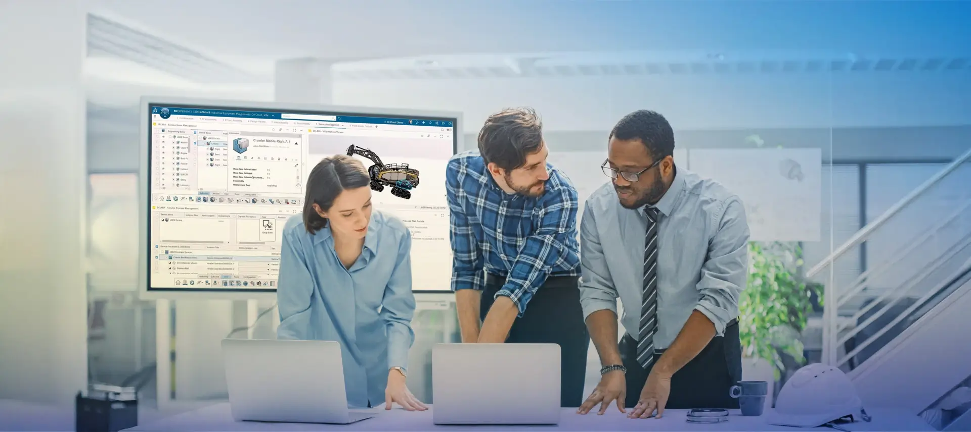 Connected Equaipment Lifecycle From Engineering to Manufacturing to Service > Dassault Systèmes®