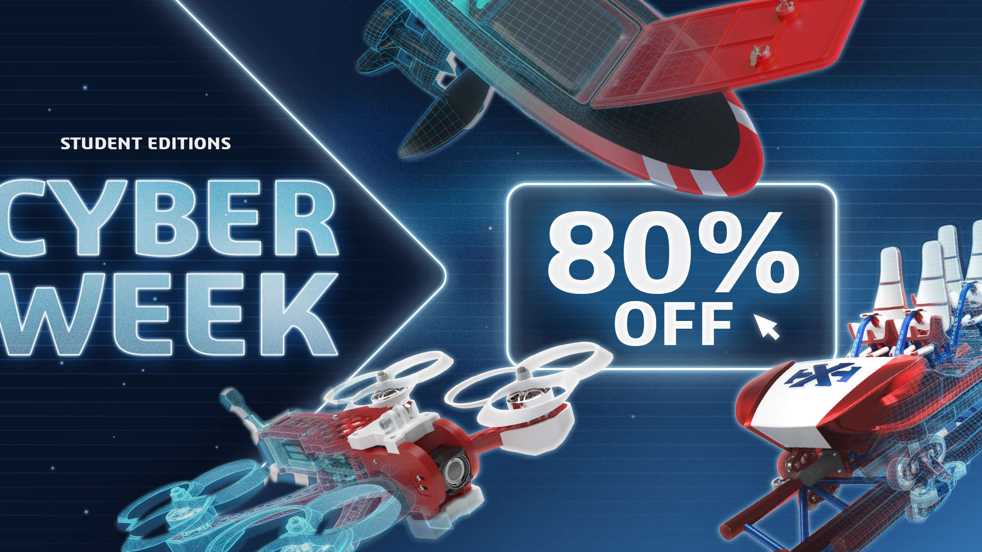 Edu Cyber Week 80% off > Dassault Systèmes
