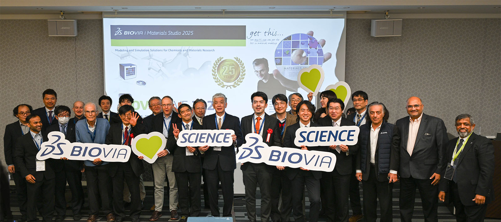 BIOVIA Live Japan 2025 group photo > Dassault Systemes