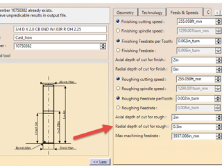 Radial Stepovers