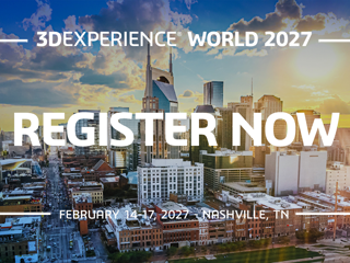 Registration for 3DEXPERIENCE World 2027 is live!