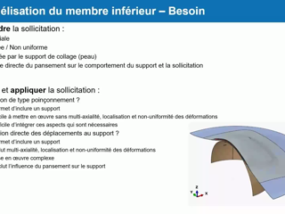 EC2 Modélisation | Développement d’un modèle biomécanique de membre inférieur pour l’optimisation de pansements cicatrisants | EWEST RUM France 2026