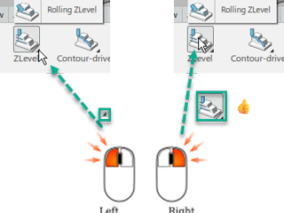Hits & tips : how access more easily command in a list ....