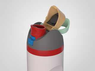 How I Modeled an Owala Water Bottle in xDesign