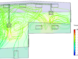 Improved 3DEXPERIENCE Example: Thermal Comfort in an Office