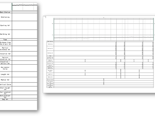 Modification of Grids and Band Tables for Civil Alignments