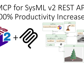 MCP for SysML v2 REST API. 200% Productivity Increase?