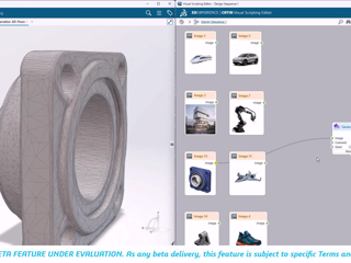 CATIA Generative 3D Mesh from Image | Beta R2026x