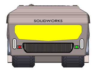 Sci-Fi Truck in SOLDIWORKS