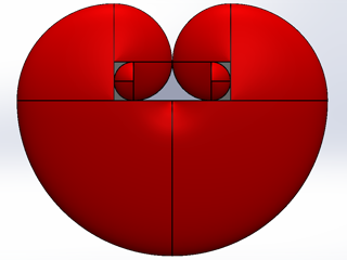 Fibonacci Challenge - Heart