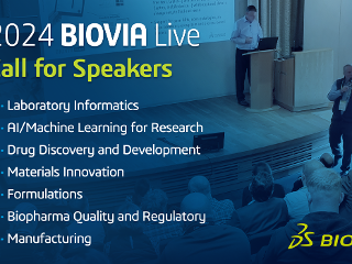 BIOVIA Live 2024: Call for Speakers