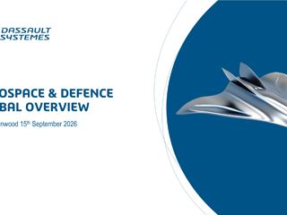 A&D Global Picture | Tim Greenwood, Dassault Systèmes | UK Aerospace & Defence: CATIA & SIMULIA Industry Days 2026