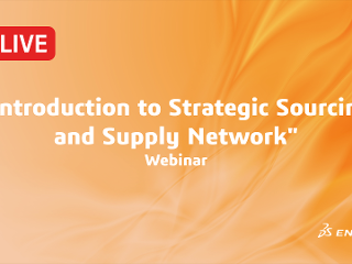 LIVE Webinar | Introduction to Strategic Sourcing and Supply Network