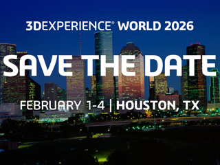 SAVE THE DATE for 3DEXPERIENCE World 2026
