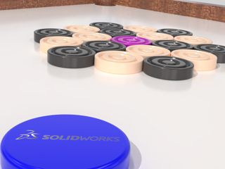 Motion Monday: Carrom Strike motion analysis in SOLIDWORKS!