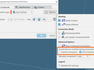 Assembly Design R2026x: New Positioning Mode for Engineering Connections