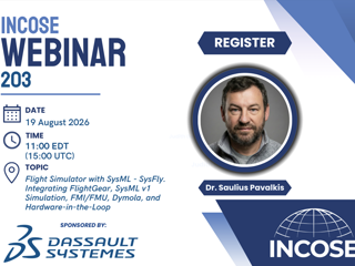 Join our live webinar on August 19: Building a Flight Simulator with SysML v1, FMI/FMU, & Hardware-in-the-Loop!