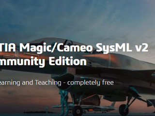 CATIA Magic/Cameo SysML v2 Community Edition, for Learning and Teaching - completely FREE