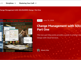 Change Management with SOLIDWORKS Design: Part One