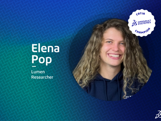 Introducing our new CATIA Champion, Elena POP