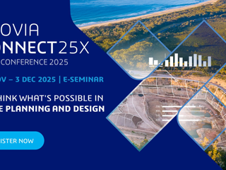 GEOVIA CONNECT 25X | Rethink What's Possible in Mine Planning and Design | 18 Nov - 3 Dec, 2025