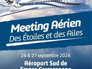 Dassault Systèmes et SOLIDWORKS au Meeting Aérien Des Étoiles et Des Ailes - Carcassonne, 25–27 septembre 2026
