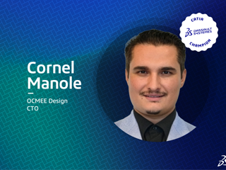 Introducing our new CATIA Champion, Cornel Manole