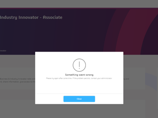 Error "Something went wrong" when launching any certification exam (Student Edition)
