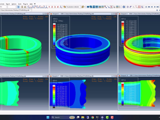 Hot Ring Rolling in Abaqus: Custom Damage Subroutine