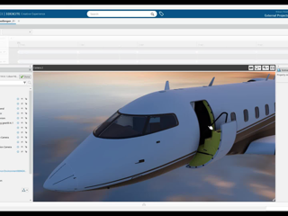 Creative Experience | Aircraft Door Mechanism Animation