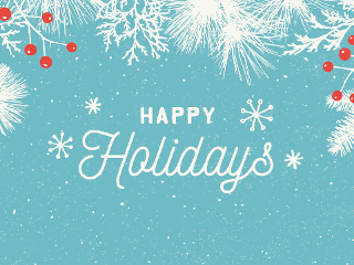 Happy Holidays!